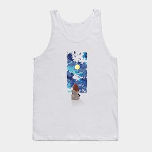 I just want to relax today Tank Top